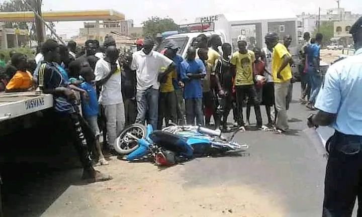 Fass Mbao : un moto a heurté une camion, deux mort...