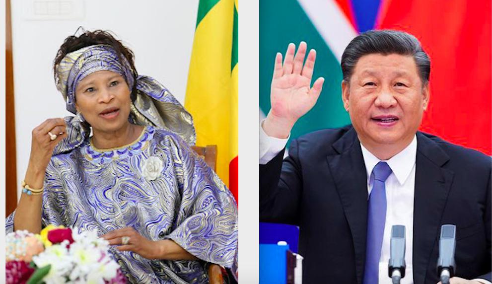 Le président chinois, Xi Jinping répond à Aïssata Tall Sall