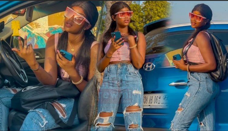 Diarra de "Sen Petit Galée" en pantalon déchiré et crop top qui fait sortir ses formes de femme