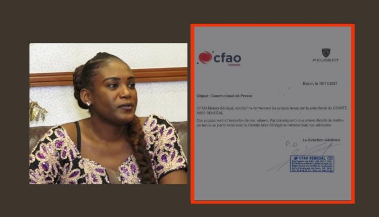 Pour le retrait de la licence du comité miss Sénégal