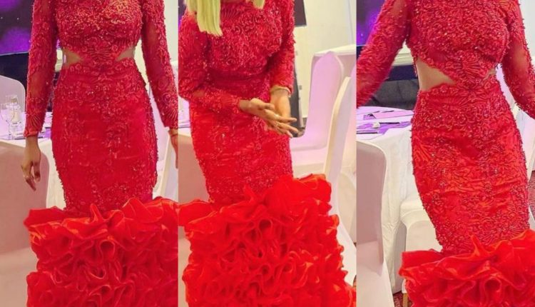 Admirez la robe moulante très classe de Fatel Sow