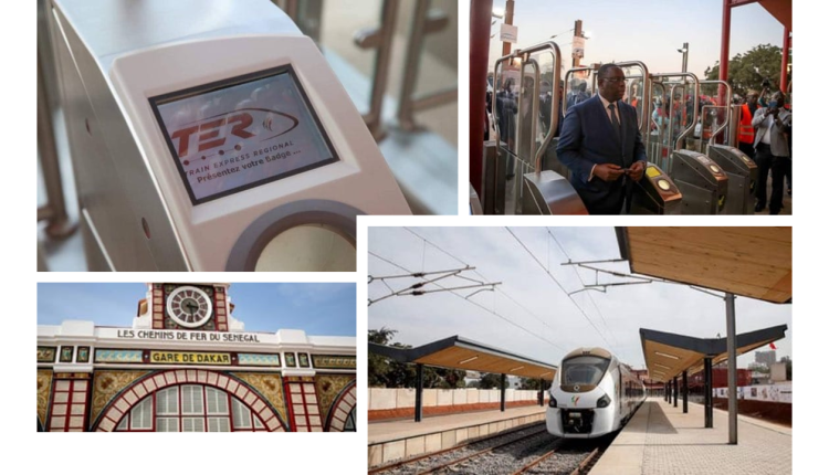 Circulation du Train express régionale