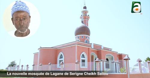 Les belles images de la mosquée de Lagane de S. Cheikh Saliou qui sera inaugurée le 18 novembre 2022