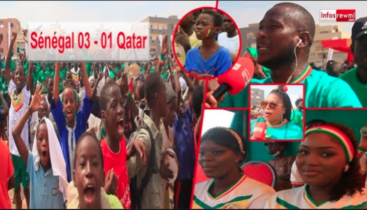 Emotion, Stress, Joie : Découvrez comment les Sénégalais ont suivi le match (Terrain Acapés)…
