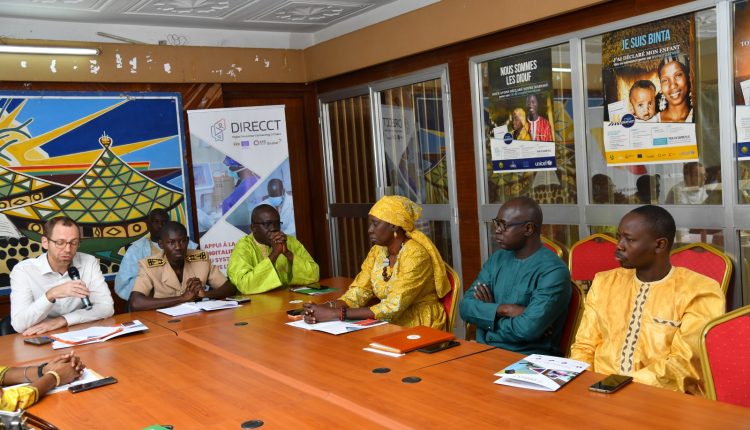 Kaolack: Le projet DIRECCT - Digital/ Enabel et l'UE au chevet des structures sanitaires de la région.