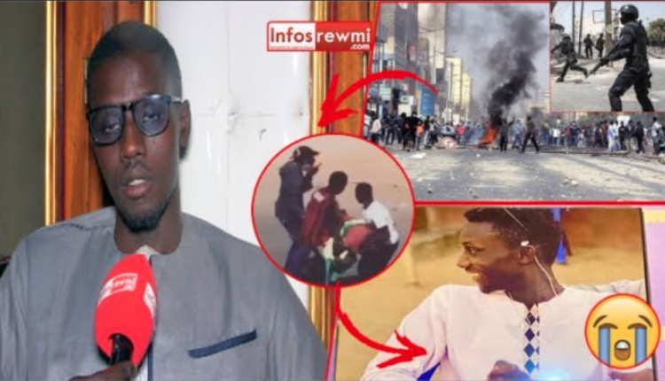 Manif de l'Opposition - Ablaye Wade pleure son frère tu€ : "Gendarme Biko Ray..."