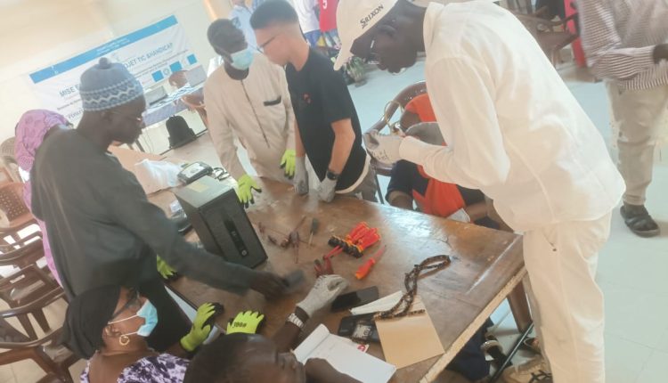 Kaolack: 28 personnes en situation de handicap formées sur la gestion et les techniques de démantèlement des des déchets d'équipements électriques.