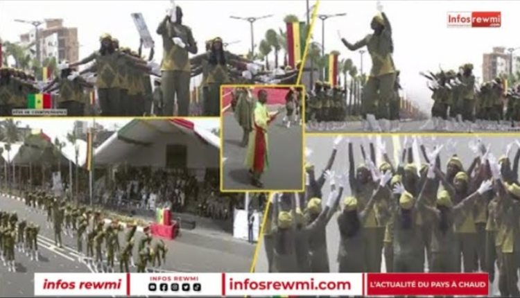 Les Majorettes du Lycée Kennedy phénoménales aux rythmes du fils de Doudou Ndiaye Rose