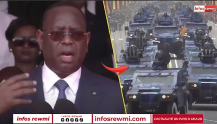 Défilé du 4 Avril 2023 : le discours de Macky Sall