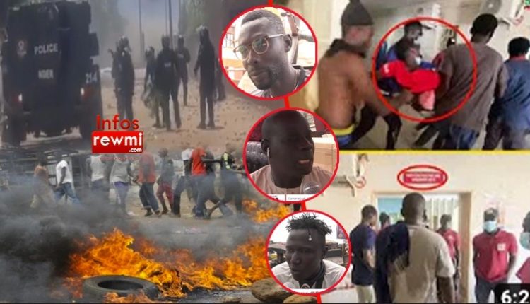 Affrontements à Ziguinchor : les jeunes de dakar en colere nioune parenagnou pour deme zik