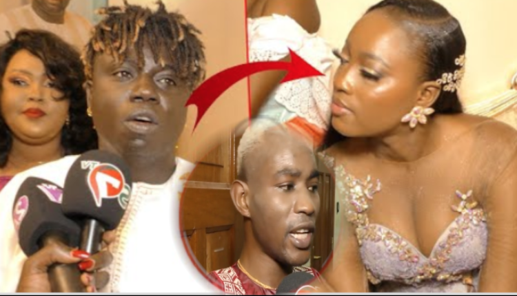 Ouzin Keita donne des conseils à Pawlish Mbaye "Diambar laale may et legui sa goorola ."