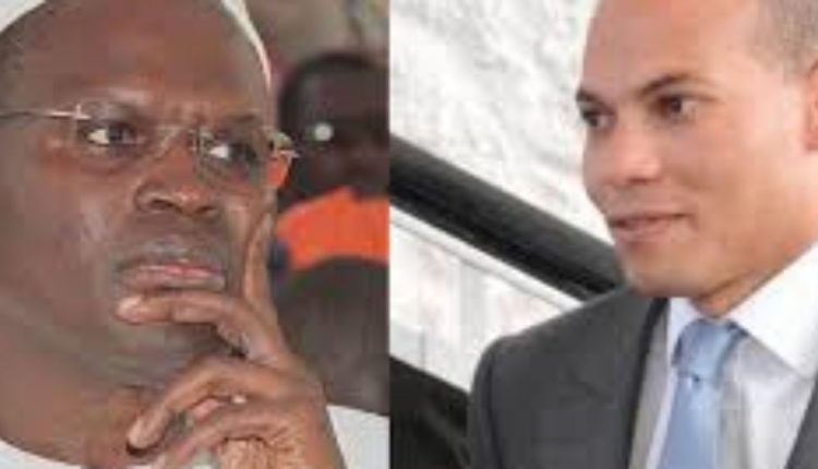 Pratiquement éligibles : khalifa Sall confirme ses échanges téléphoniques avec Karim Wade.