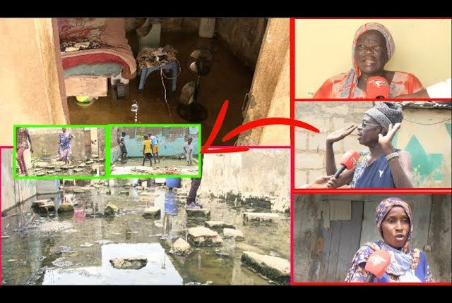 Inondation à Guinaw Rails : Les habitants, entre galère, souffrance & maladies...