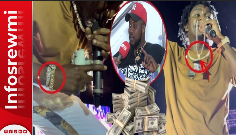 Montres en diamant de Wally Seck : Metshop révèle tous les détails