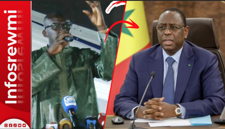 Assane Diouf a Macky : " danga dioume meuno tekk..."