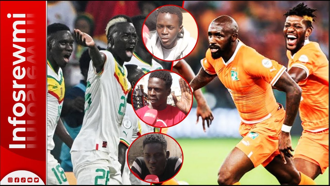 À quelques heures du match Sénégal - Cote d'ivoire , les supporters affichent leur optimisme