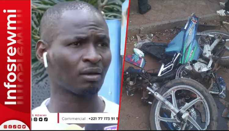 Sa Wolof bl€ss€ après un accident de route: « Yakarouma dagn ma beug piéger »