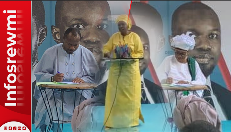 La signature de la charte de la coalition de Diomaye Président