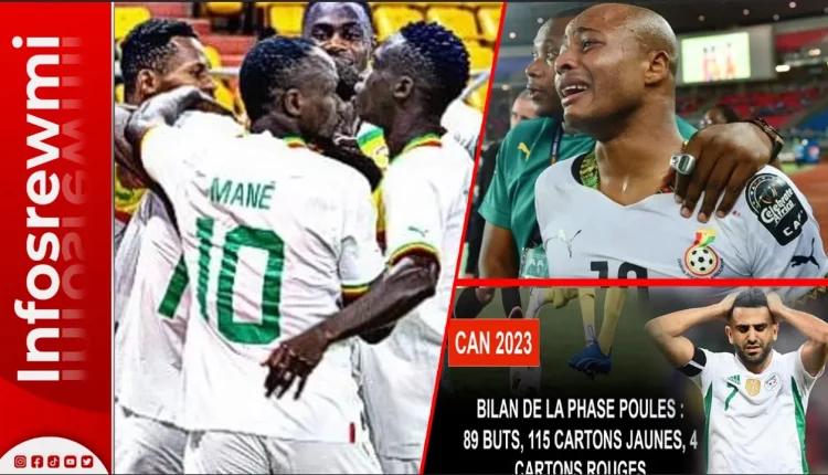 Bilan en phase de poule: Carton plein pour le Sénégal, l'Algerie et Ghana éliminés