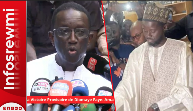 "Amadou Ba : Une Nouvelle Ère pour le Sénégal - Félicitations à Diomaye Faye pour sa Victoire Éclatante"
