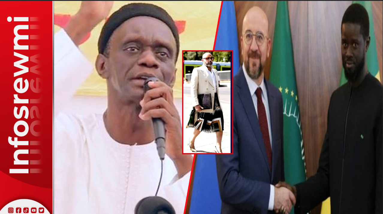 🛑 Diomaye reçoit Charles Michel, Mame Makhtar de Jamra dénonce la présence D"un LGBT