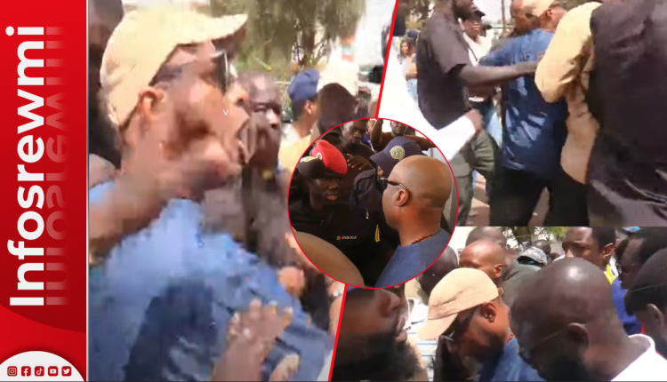 Ça chauffe à Tambacounda ! Altercation entre Barth et les militant de pastef " koufi wakh sonko... "