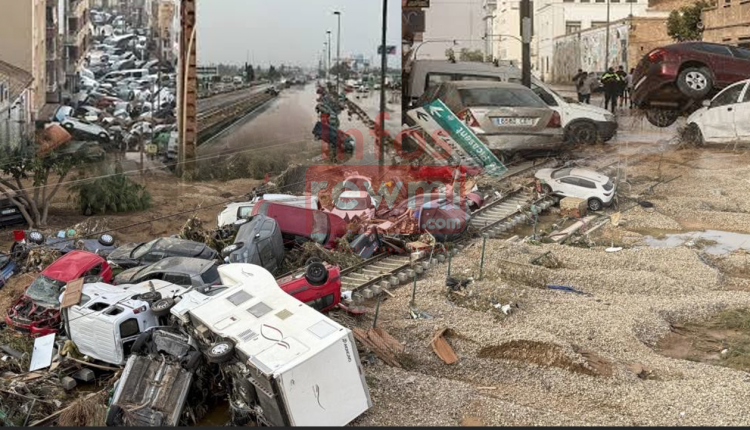 ESPAGNE:  95 Morts et plusieurs disparus suite á des inondations