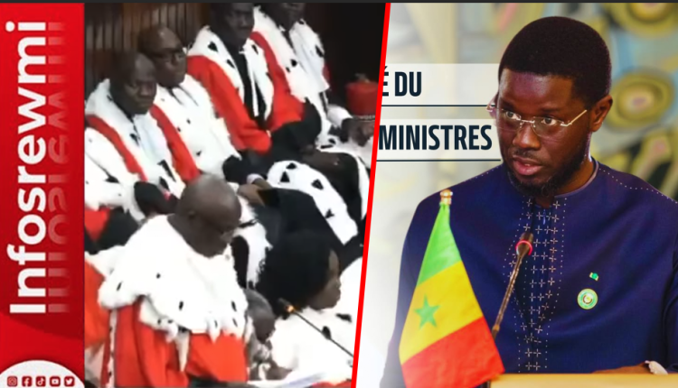 Discours Intégral Bassirou Diomaye Faye à la Première Rentrée Solennelle des Cours et Tribunaux