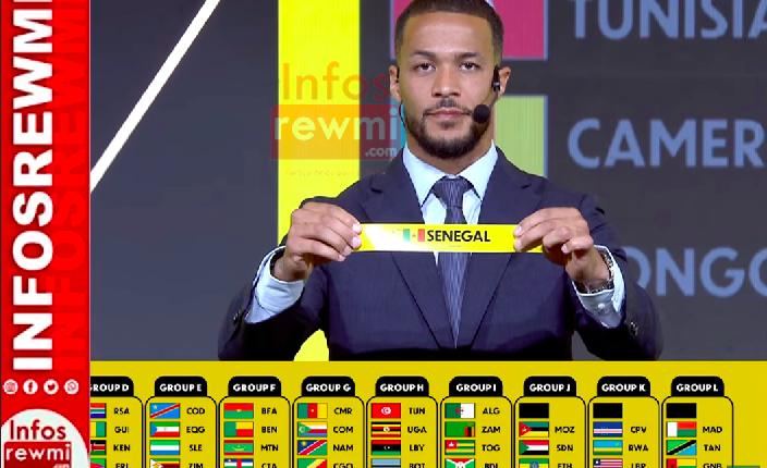 Le tirage au sort de la CAN 2027 a été effectué par quatre légendes du football africain avec l’Ivoirien Max-Alain Gradel, le Nigérian William Troost-Ekong, l’Égyptien Essam El Hadary et le Congolais Trésor Mputu. Quarante-huit nations participent à ces éliminatoires, y compris les pays hôtes dont le Kenya, la Tanzanie et l’Ouganda. Le Maroc, première nation africaine au classement Fifa hérite entre autres du Gabon et du Niger. L’Égypte de Mohamed Salah, rencontrera l’Angola, le Malawi, et le Soudan du Sud. La Côte d’Ivoire, championne d’Afrique à domicile en 2023, est placée dans le même groupe que le Ghana. Le Sénégal hérite du Mozambique, du Soudan et de l’Éthiopie. Les rencontres se dérouleront sur trois fenêtres Fifa, entre septembre 2026 et mars 2027. Les 48 équipes ont été réparties en 12 groupes de quatre. Les deux premières équipes de chaque groupe se qualifieront pour la phase finale. Dans les groupes comprenant l’un des pays hôtes, une équipe supplémentaire obtiendra également son billet pour la compétition. La Coupe d’Afrique des Nations 2027 démarrera le samedi 19 juin 2027, tandis que la finale aura lieu le samedi 17 juillet 2027. Les groupes : Groupe A : Maroc, Gabon, Niger, Lesotho Groupe B : Egypte, Angola, Malawi, Soudan du Sud Groupe C : Côte d'Ivoire, Ghana, Gambie, Somalie Groupe D : Afrique du Sud, Guinée, Kenya, Érythrée Groupe E : RDC, Guinée équatoriale, Sierra Leone, Zimbabwe Groupe F : Burkina Faso, Bénin, Mauritanie, République Centrafricaine Groupe G : Cameroun, Comores, Namibie, Congo Newsletter Recevez toute l'actualité internationale directement dans votre boite mail Je m'abonne Groupe H : Tunisie, Ouganda, Libye, Botswana Groupe I : Algérie, Zambie, Togo, Burundi Groupe J : Sénégal, Mozambique, Soudan, Ethiopie Groupe K : Mali, Cap-Vert, Rwanda, Liberia Groupe L : Nigeria, Madagascar, Tanzanie, Guinée-Bissau